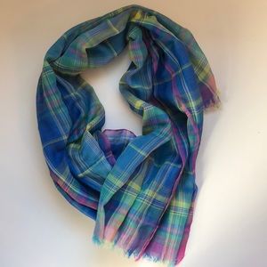 NWOT Colorful Lightweight Scarf